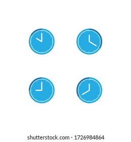 Vector de diseño de iconos de tiempo rápido