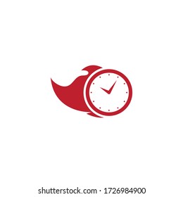 Fast Time Icon Logo Design vector