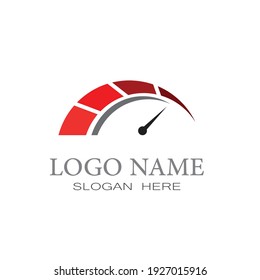 Fast Time Icon Logo Design vector