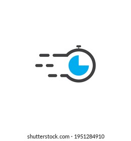 Vector de diseño de iconos de tiempo rápido