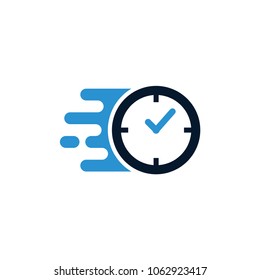 Fast Time Logo Design Template