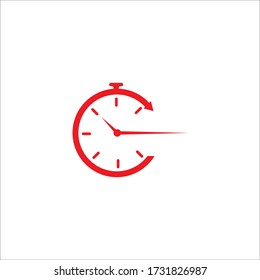 Fast Time logo icon vector template