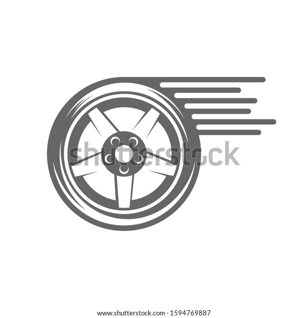 Fast
Tire logo vector icon illustration design
template