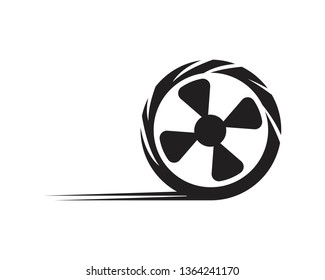 Fast tires logo vector