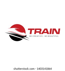 Fast Train, Electric Fast Train Logo Vector