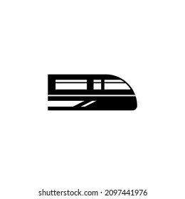 Fast Train Icon Design Template Vector Isolated