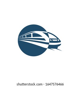 Fast Train icon vector illustration design template