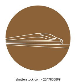 fast train icon vector illustration design