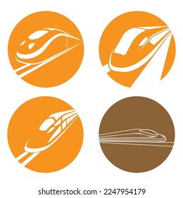 fast train icon vector illustration design