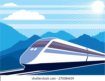 Fast Train vector