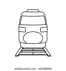 Fast train vehicle