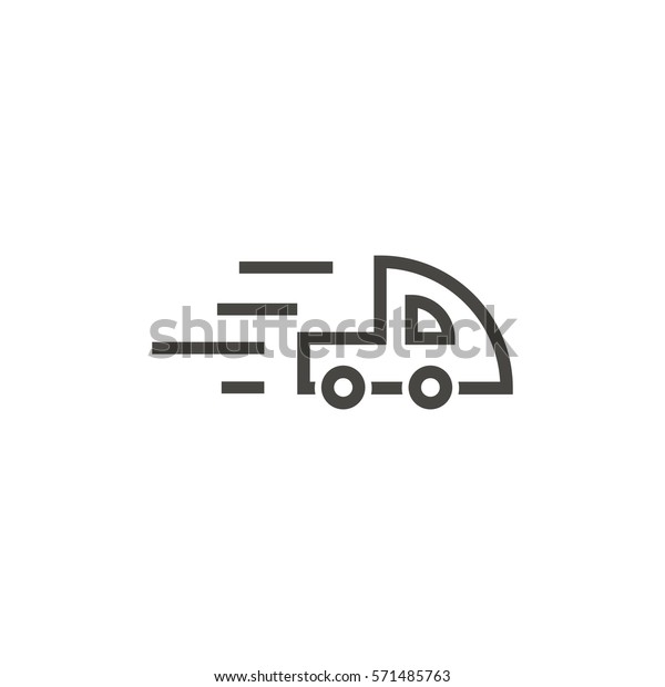 fast truck icon, fast\
delivery icon