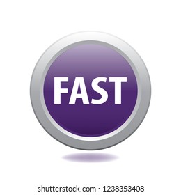 Fast vector button, web design element