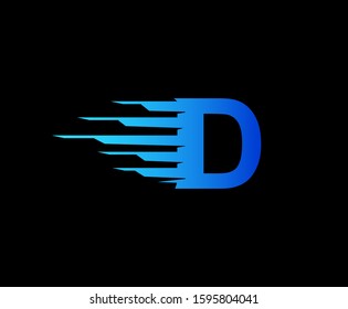 Fast W Letter Digital Data Logo Icon, Fast Hi-tech  W Design Concept.