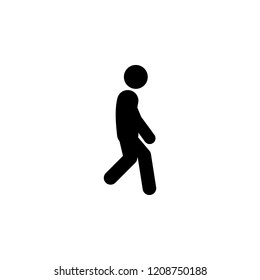 fast, walking icon. Element of walking and running people icon for mobile concept and web apps. Detailed fast, walking icon can be used for web and mobile