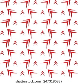 Faster arrow gifted trendy multicolor repeating pattern vector illustration design