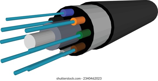 Faster Connectivity: Emphasize speed with vector Fiber Optic Cables.