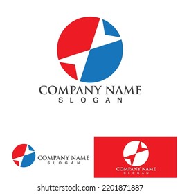 Faster Finance  Logo Template vector icon illustration 