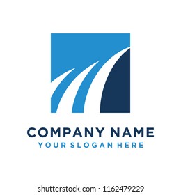 Faster the future Logo template vector icon design