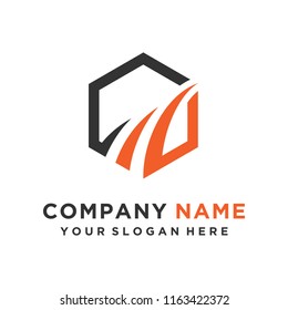 Faster the future Logo template vector icon design