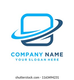 Faster the future Logo template vector icon design