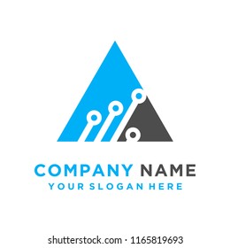 Faster the future Logo template vector icon design