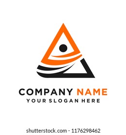 Faster the future Logo template vector icon design