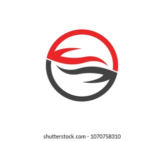 Faster icon logo design concept