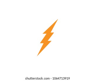 Faster LIGHTNING Logo Template vector icon illustration design
