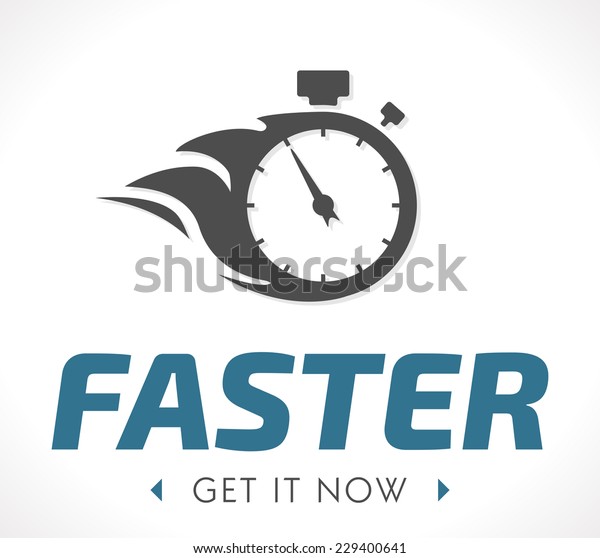 Faster Logo Stock Vector Royalty Free 229400641 - 