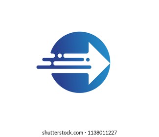 Faster Logo and symbols Template vector icon illustration design