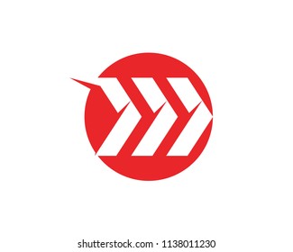 Faster Logo and symbols Template vector icon illustration design