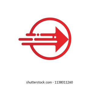Faster Logo and symbols Template vector icon illustration design
