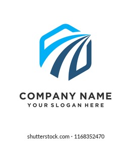 Faster Logo Template Vector Stock Vector (Royalty Free) 1168352470 ...