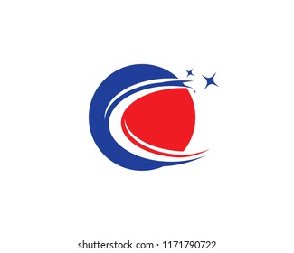 Faster logo template vector
