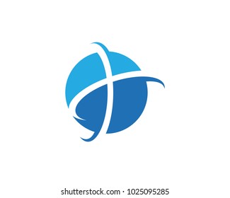 Faster Logo Template vector icon illustration design