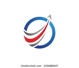Faster Logo Template vector icon illustration design