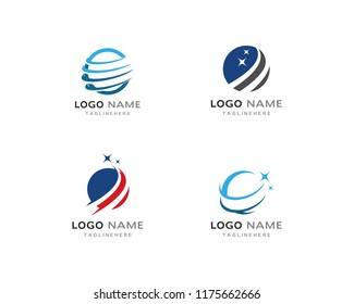 Faster Logo Template vector icon illustration design