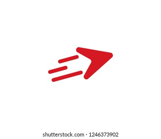 Faster Logo Template vector icon illustration design