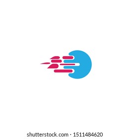  Faster Logo Template vector icon illustration design