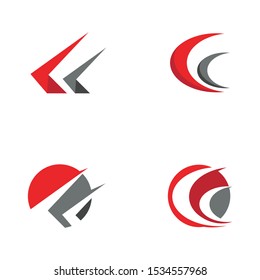 Faster Logo Template vector icon illustration design