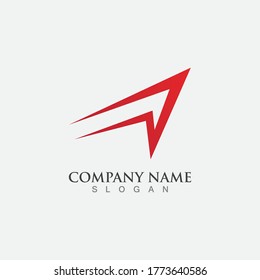 Faster Logo Template vector icon illustration design