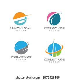 Faster Logo Template vector icon illustration design