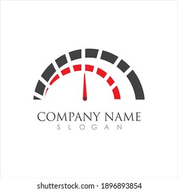 Diseño del icono de la plantilla de logotipo más rápido