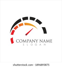 Faster Logo Template vector icon illustration design