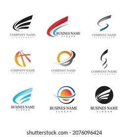 Faster Logo Template vector icon illustration design