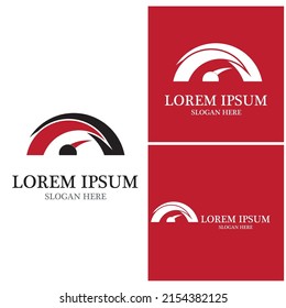 Faster Logo Template vector icon illustration design
