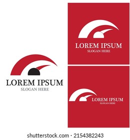 Faster Logo Template vector icon illustration design