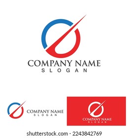 Faster Logo Template vector icon illustration design