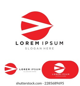 Faster Logo Template vector icon illustration design
